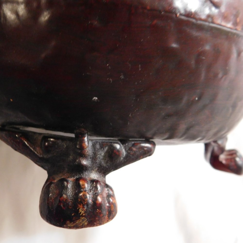 Vintage Gothic Victorian Griffin Motif Handle Footed Centerpiece - Picture 9 of 10